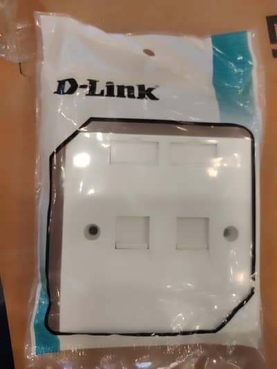 D-Link dual face plate
