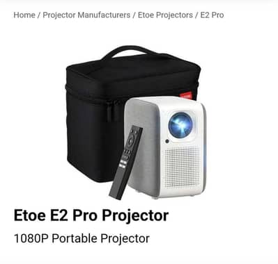ETOE  projector 4k supported with Google TV official came from UK