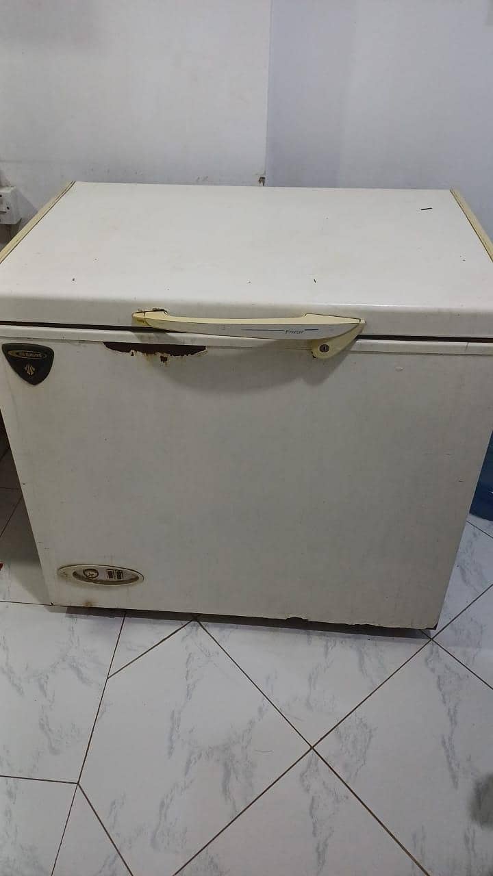 Deep freezer with 3 sections inside 0