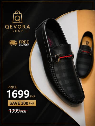 Men’s Black Loafers | Premium Casual Shoes | Free Delivery 
