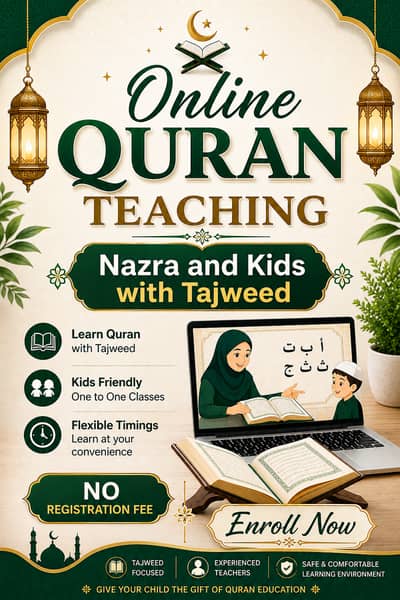 Online Quran Teacher | Nazra & Hifz with Tajweed