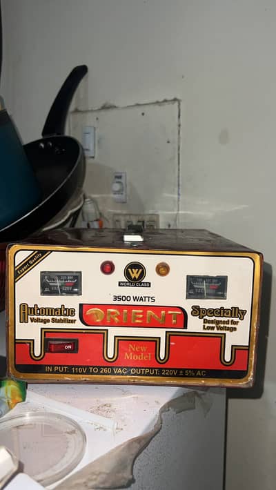 ORIENT 3500 WATTS AUTOMATIC STABILIZER