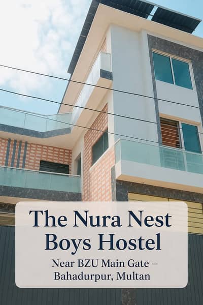 The Nura Nest Boys Hostel Near BZU Metro Station and USP