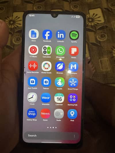 Samsung Mobile A06 with box under warranty