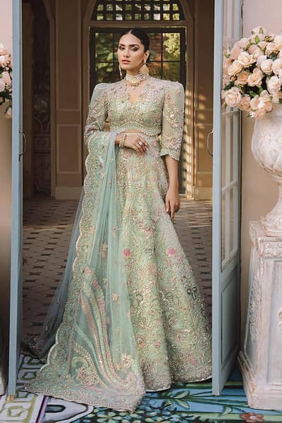 Designer Suffuse Heavily Bridal dress