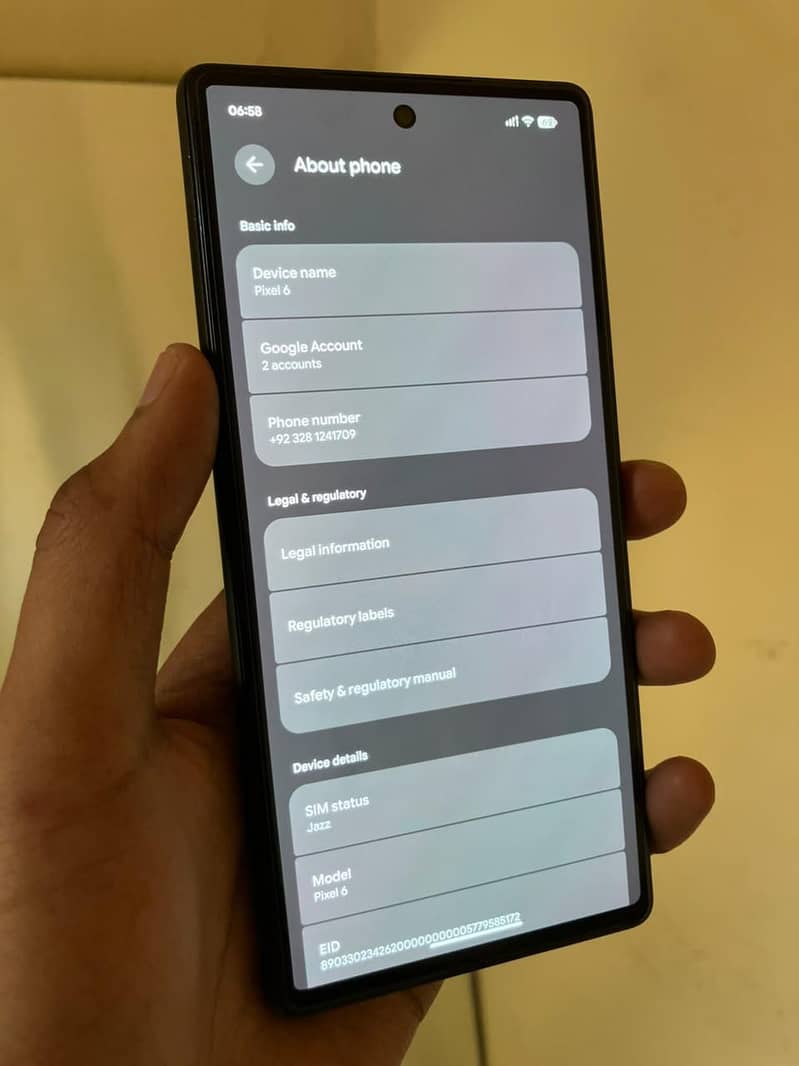 Google Pixel 6 5