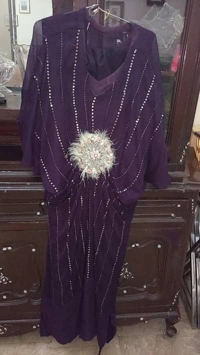 purple kaftan