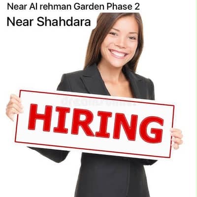 Female Staff required for office, different vacancies available