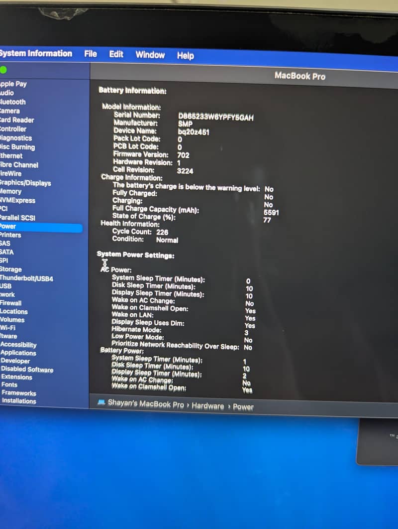 Macbook pro 2018 3
