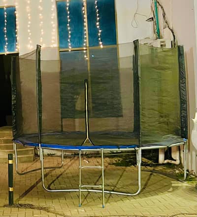 Trampoline | Jumping Pad | Round Trampoline | Kids Toy|With safety ne