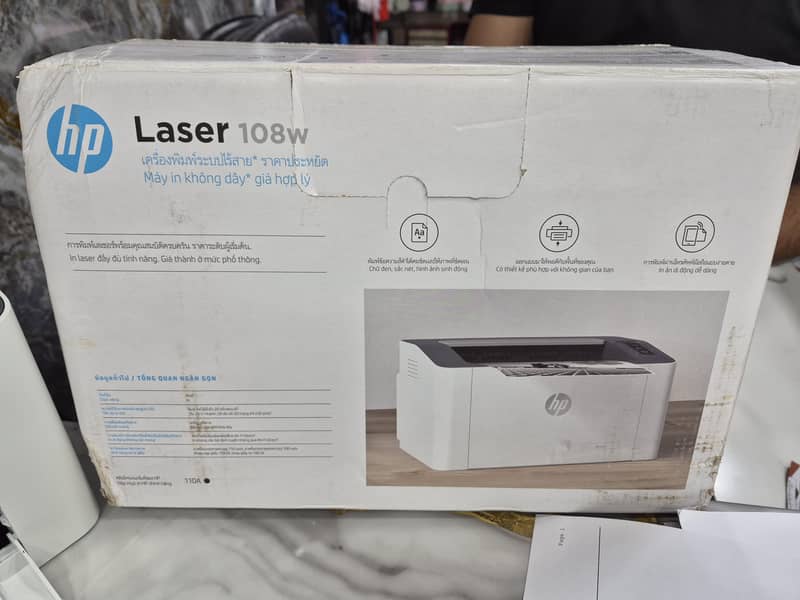 HP Laser jet  PRINTER 108W 4