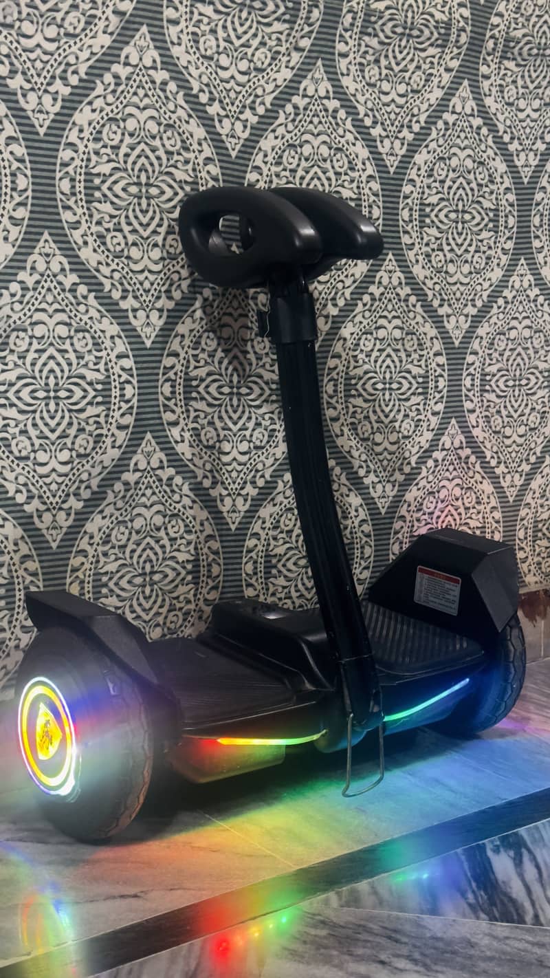 Hoverboard with handle bar 2