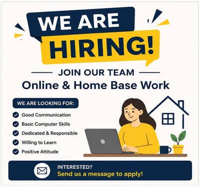 WE ARE HIRING MALE AND FEMALE STAGF FOR ONLINE WORK