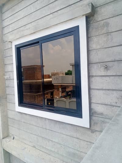 Aluminum sliding windows combine a slim metal frame with panels that m