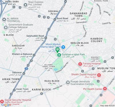 Double Storey 1 Kanal House For rent In Allama Iqbal Town - Kashmir Block Lahore