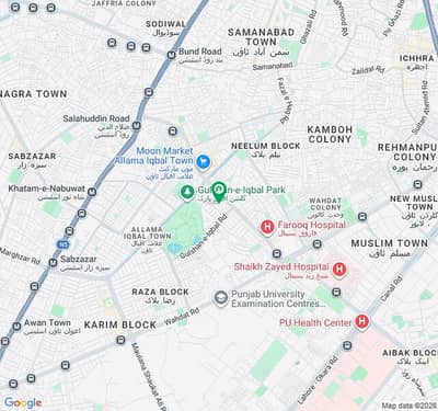 Prime Location Lower Portion Of 10 Marla Available For rent In Allama Iqbal Town - Gulshan Block