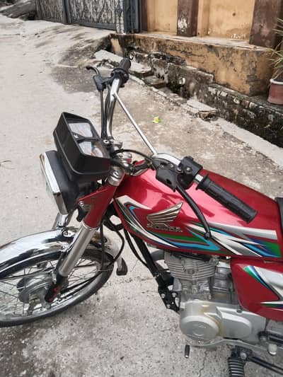 Honda 125 model 23 Islamabad number