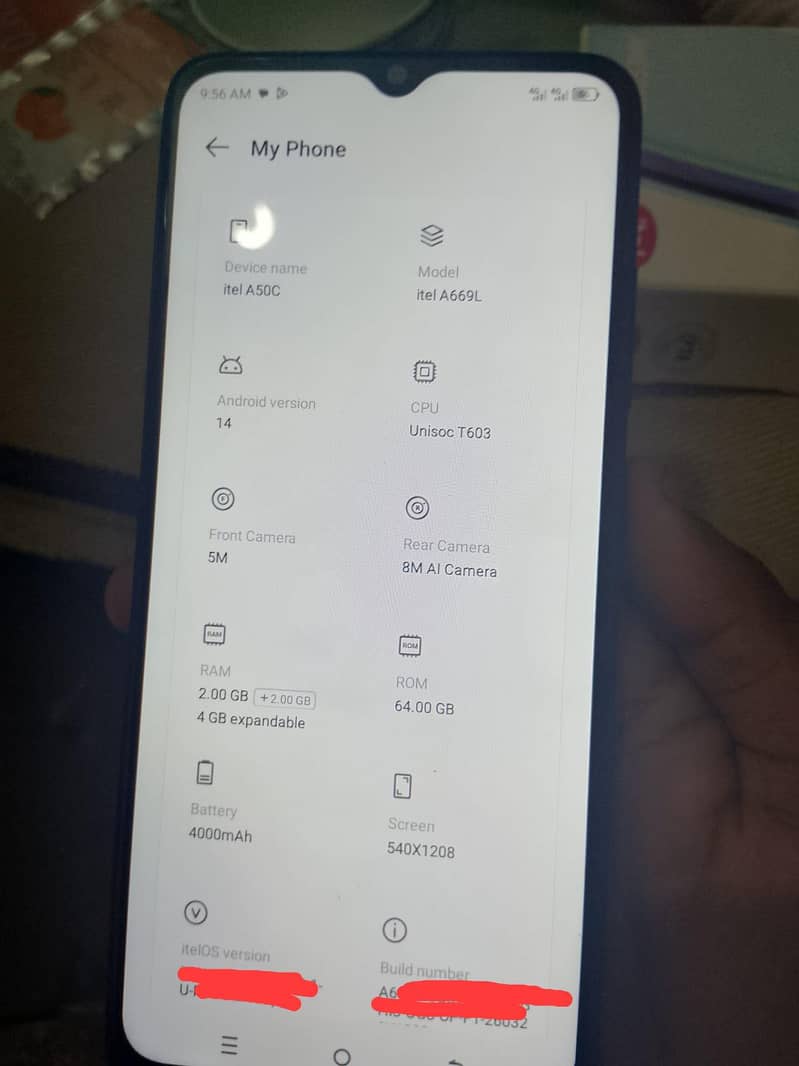 Itel A50C 5