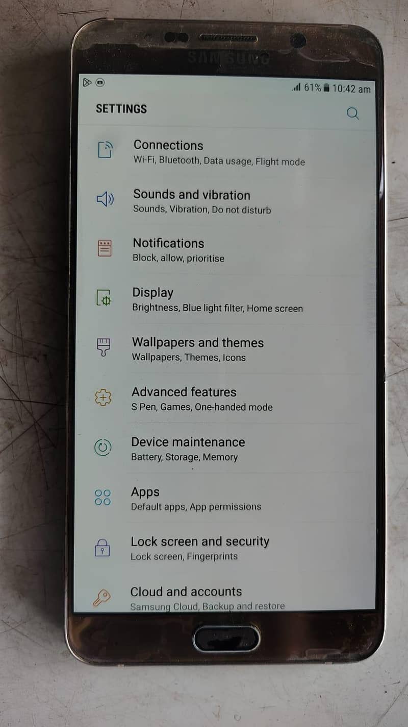 Samsung Mobile Note 5 2