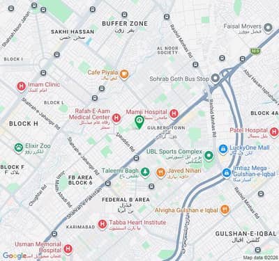 Prime Location 300 Square Yards Residential Plot Is Available In Federal B Area - Block 13