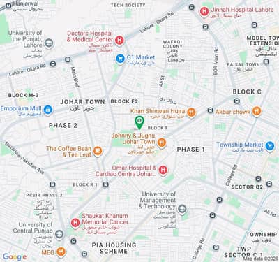 Single Storey 1 Kanal House Available In Johar Town Phase 1 - Block F For rent