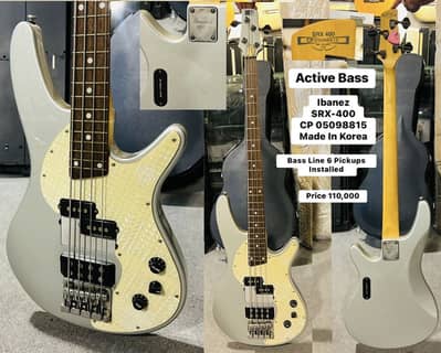 Ibanez SRX-400 Active Bass Guitar /Piano/Keyboard/Electric/Amp/Benjo