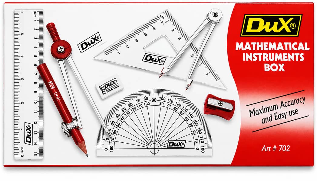 Dux Mathematical Instruments Box – Geometry Box Set 1