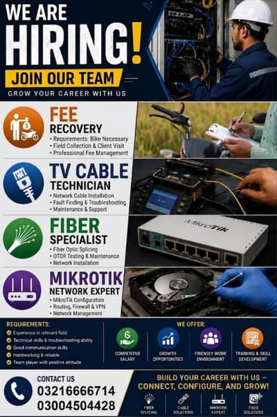 WE ARE HIRING! – Join Our Team & Grow Your Career With Us