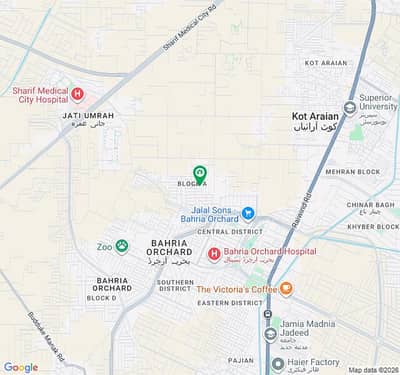 Bahria orchard 80ft road Plot No 32# olca possession utility paid for sale