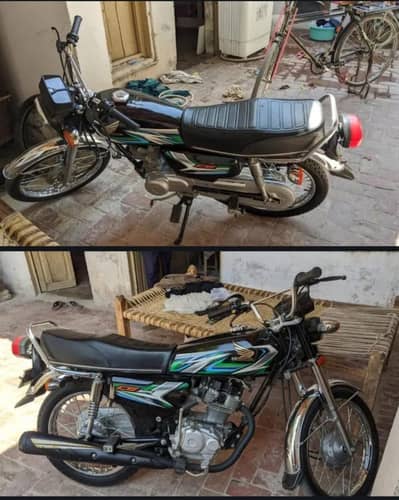 Honda 125 Black