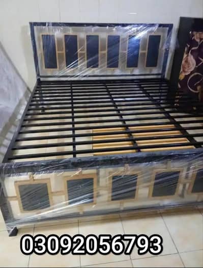 Double Bed | iron Bed | Bed Set | Single Beds | Steel Bed |03092056793