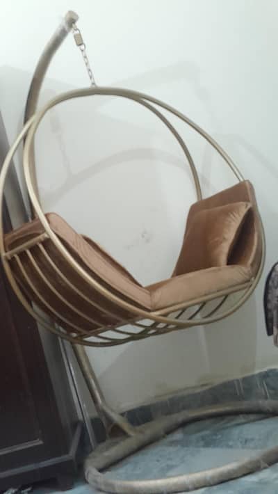 wooden swing