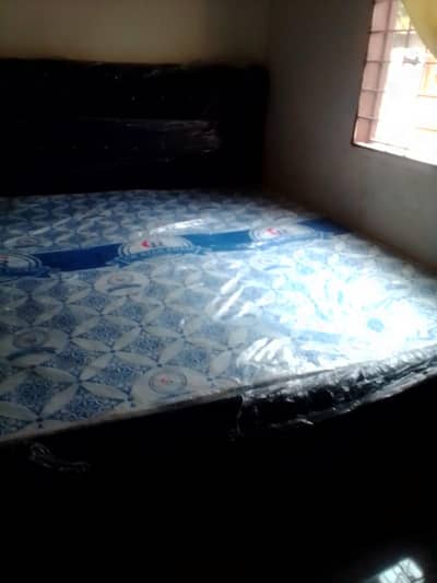 new bed with 5 inch medicated mattres