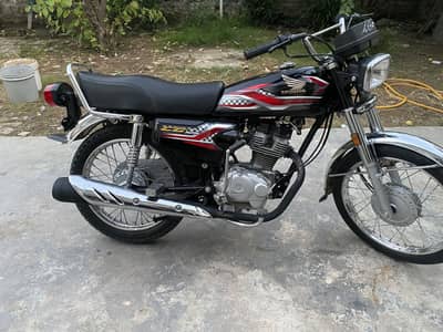 Honda 125 2024 Model Black Colour