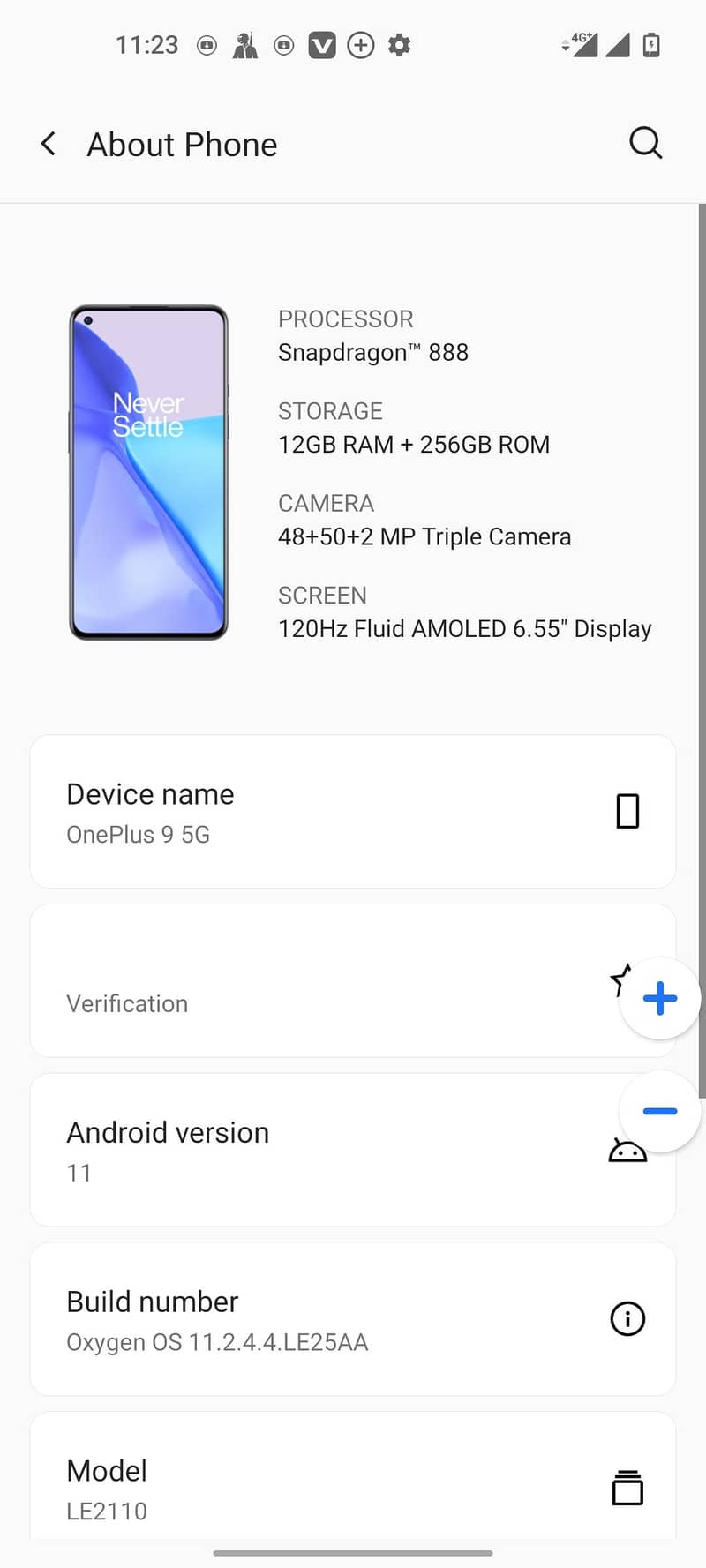 One Plus 9 Pro 9