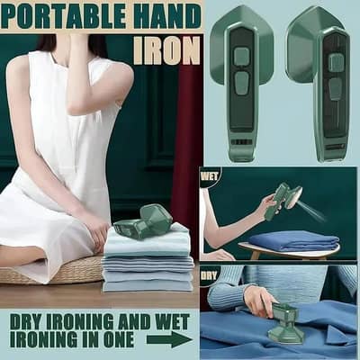Mini Portable Steam Iron | Dry & Wet Ironing 2-in-1