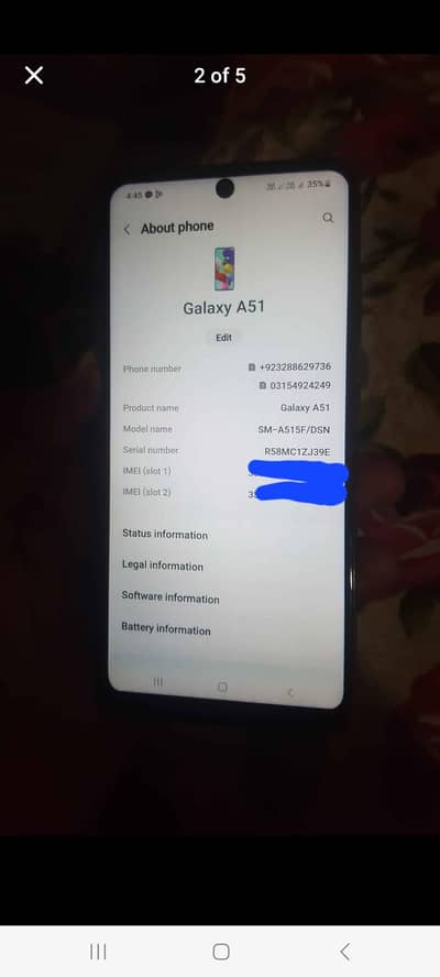Samsung Mobile A51