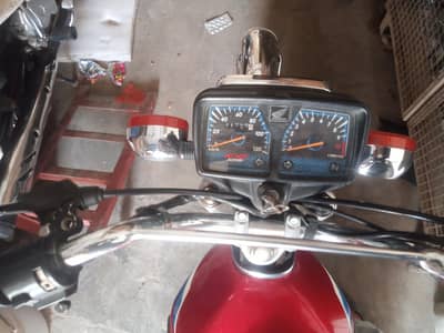 honda cg 125 2024 model 9 month September 1st owner sealed pack bike