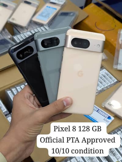 Google Pixel 8 / 8GB-128GB / Offical PTA Approved / Fresh Stock
