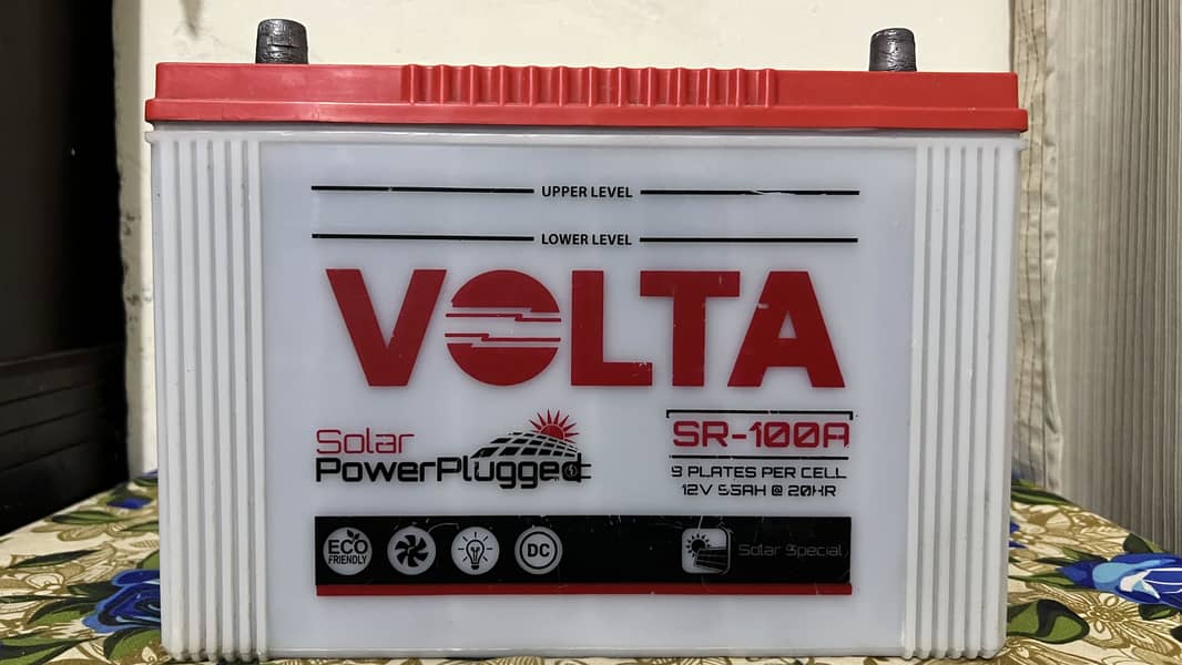 Volta battery  SR 100A 0