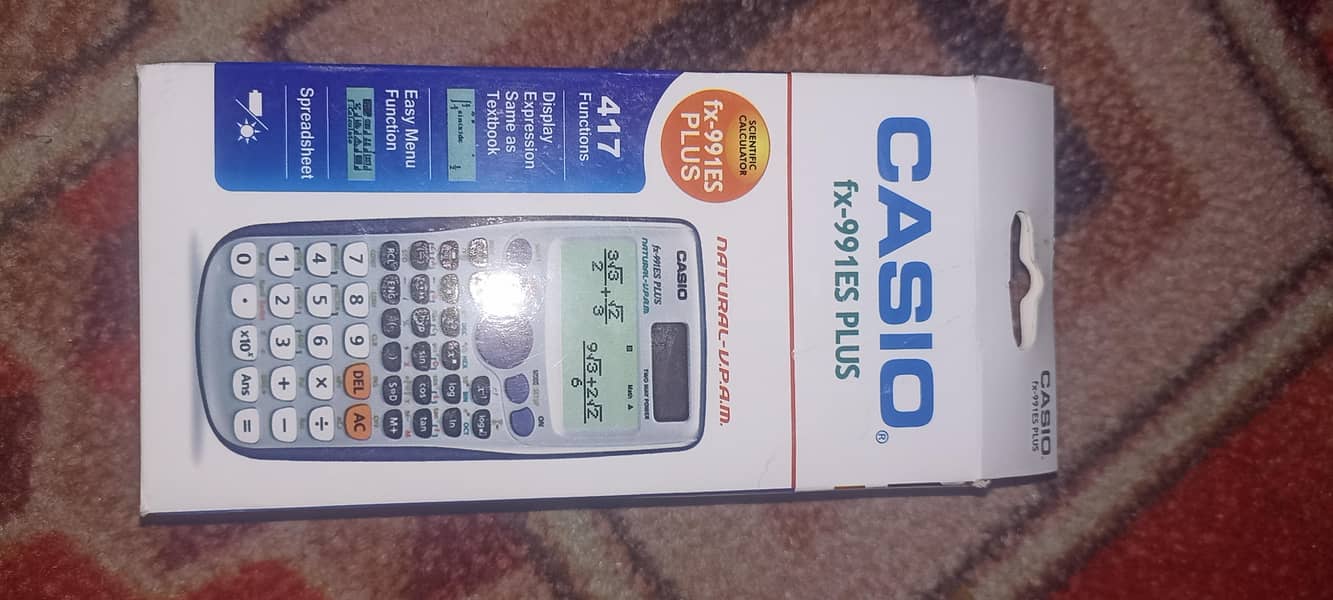 CASIO FX991 ES PLUS 0
