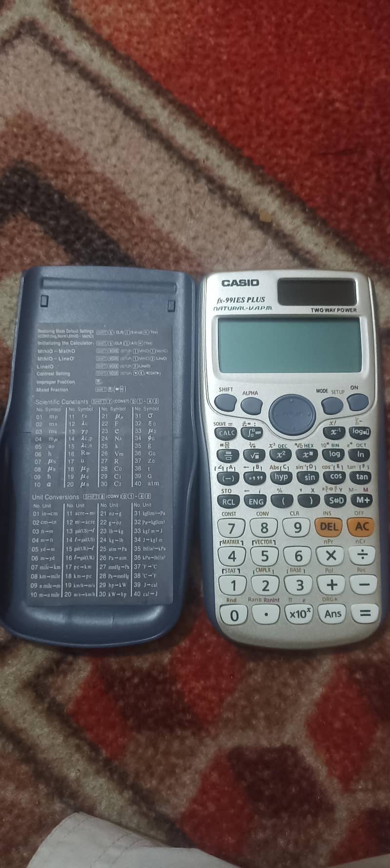 CASIO FX991 ES PLUS 5