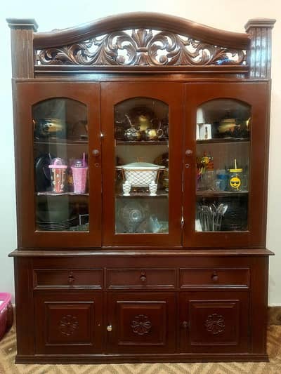 show case / wooden crockery cabninets