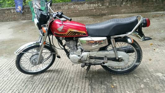 Honda 125 Gold Edition Model 2021 All Panajab Number