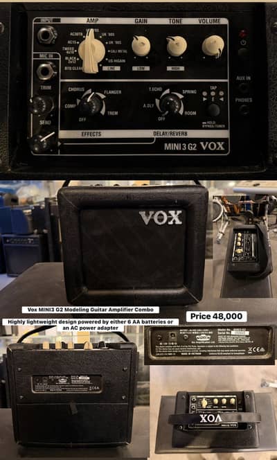 Vox Mini3 G2 Guitar amplifier Combo /Piano/Keyboard/Amp/Benjo