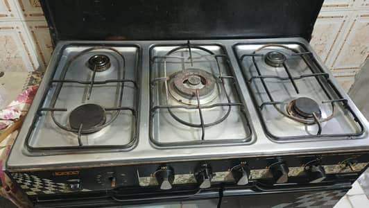 kitchen stove with oven cooking range