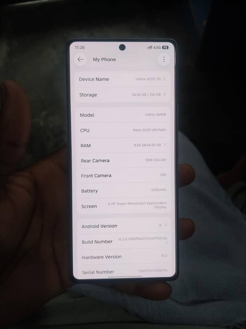 Infinix Note 50 4