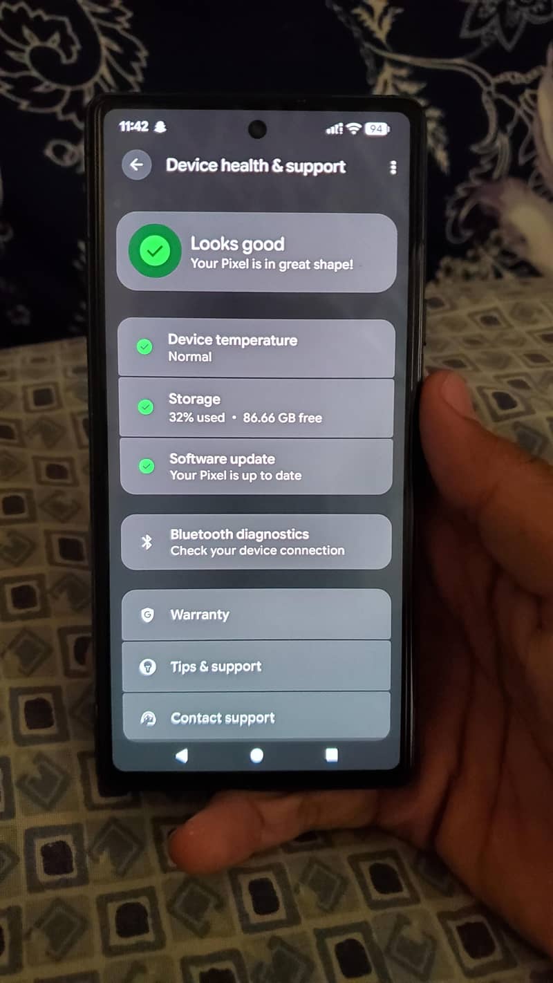 Google Pixel 7a 6