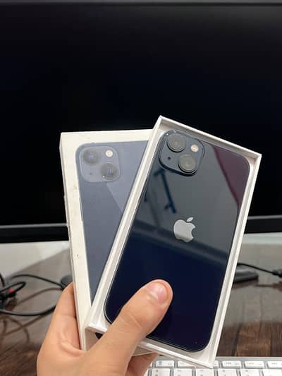 iPhone 13 with box 100health under apple warranty