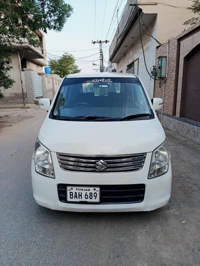 Suzuki Wagon R FX Limited Pearl White 2012/2016 - Full Option